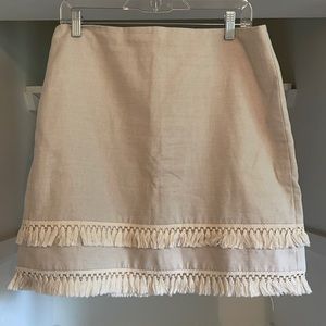 Loft. Linen skirt.